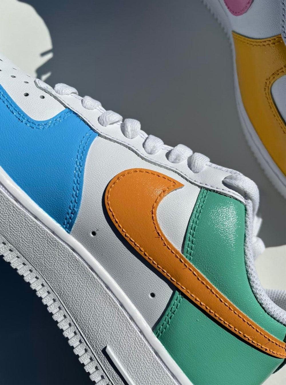 Colorful Custom Air Force 1-shecustomize