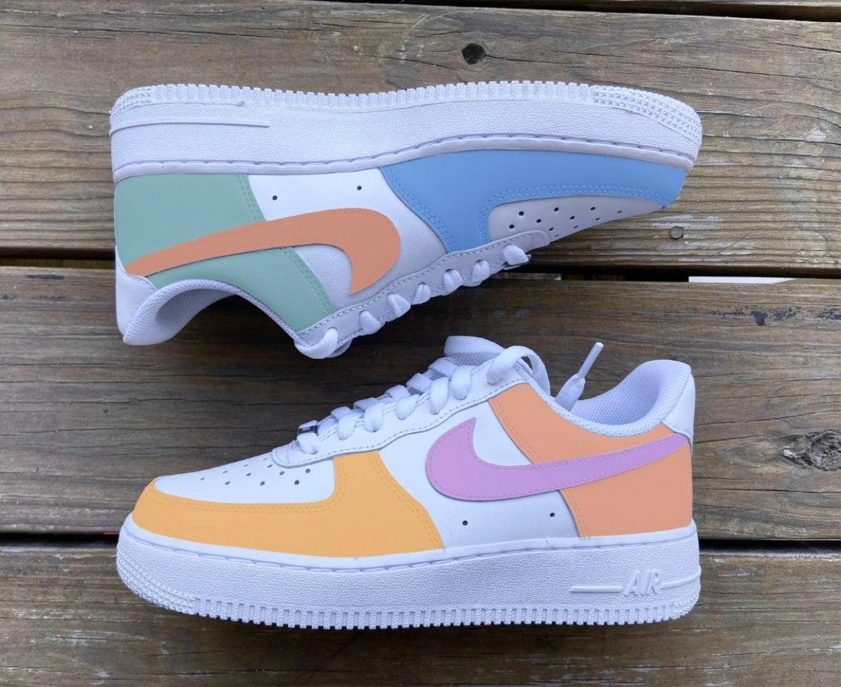 Colorful Custom Air Force 1-shecustomize