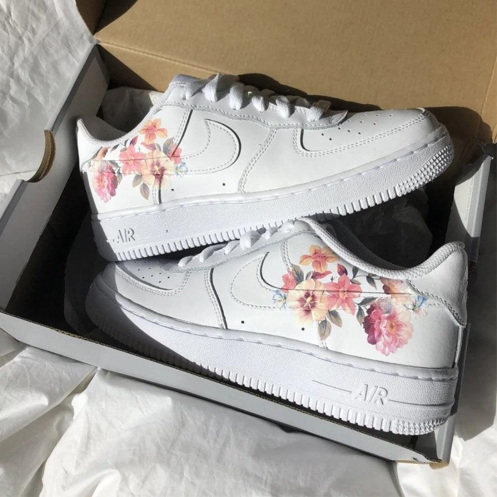 airforces with flowers