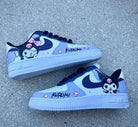 Custom Air Force 1 Baby Purple Kuromi Theme-shecustomize