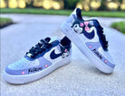 Custom Air Force 1 Baby Purple Kuromi Theme-shecustomize