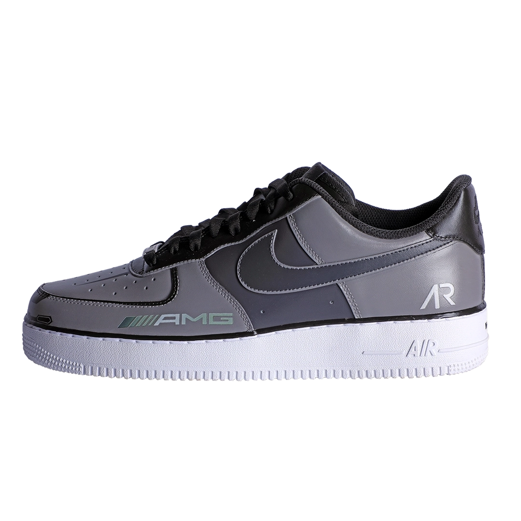 Custom Air Force 1 Gray AMG Logo-shecustomize