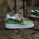 Custom Air Force 1 Green Cartoon Pattern-shecustomize