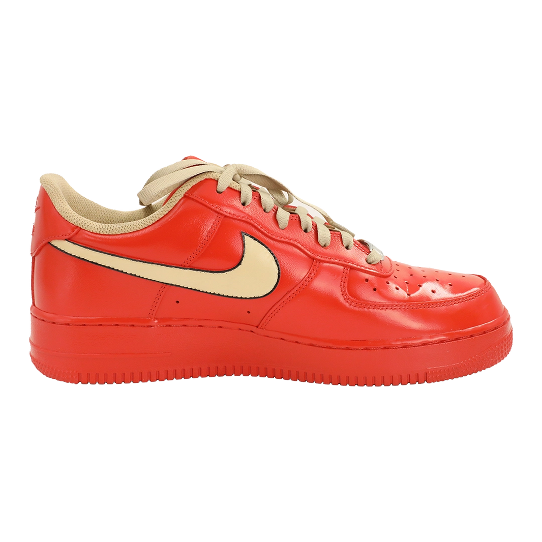 Custom Air Force 1 Red Lamborghini Logo-shecustomize