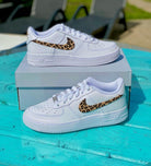 Custom Air Force 1 Swoosh Leopard-shecustomize