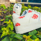 Custom Air Force 1 White Akatsuki Cloud Pattern-shecustomize