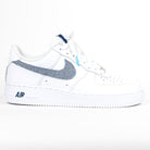 Custom Air Force 1 White Denim Patch-shecustomize
