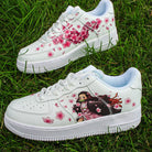 Custom Air Force 1 White Sakura And Anime Character Design-shecustomize