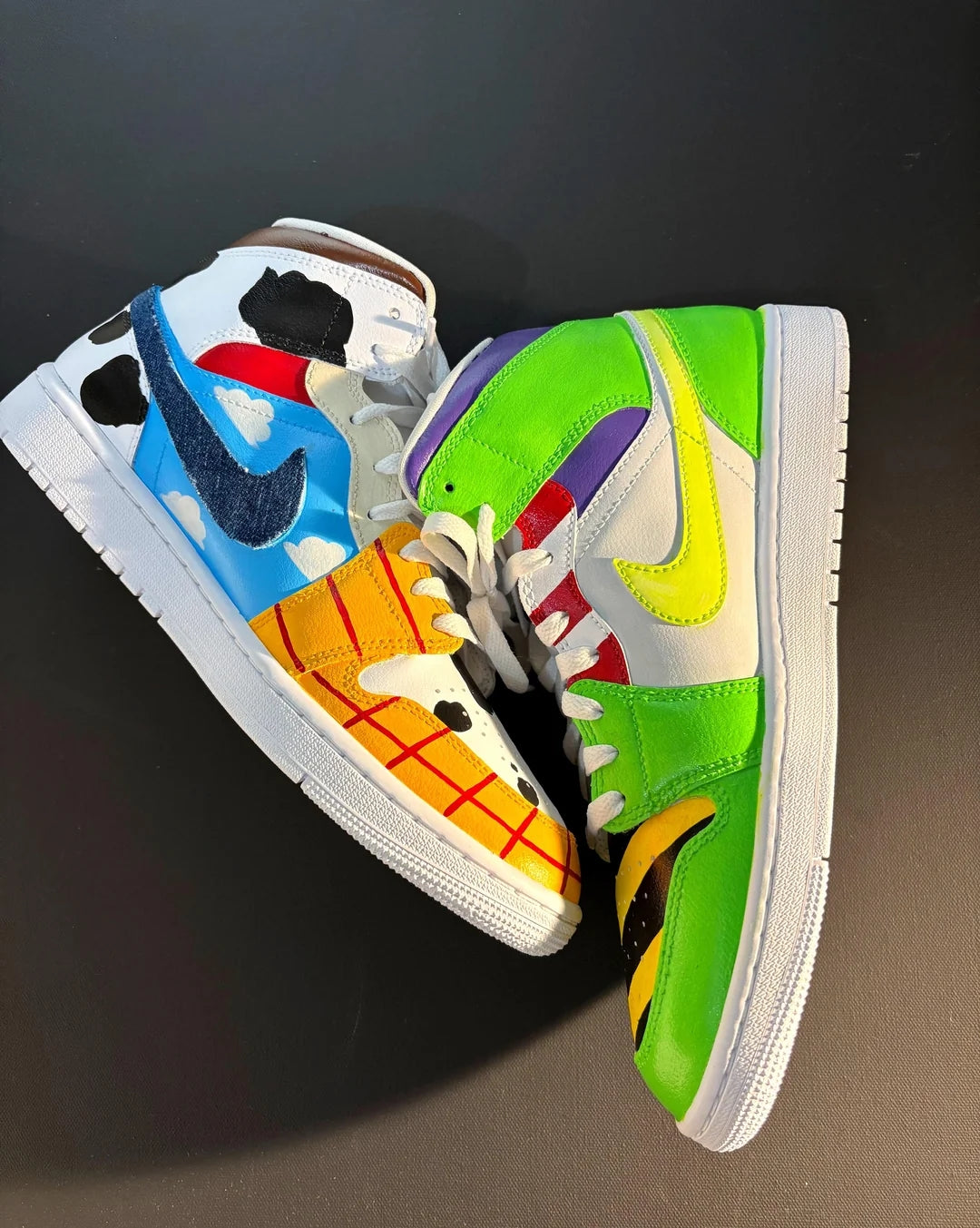 Custom Air Jordan 1 Multicolor Boy Story Theme