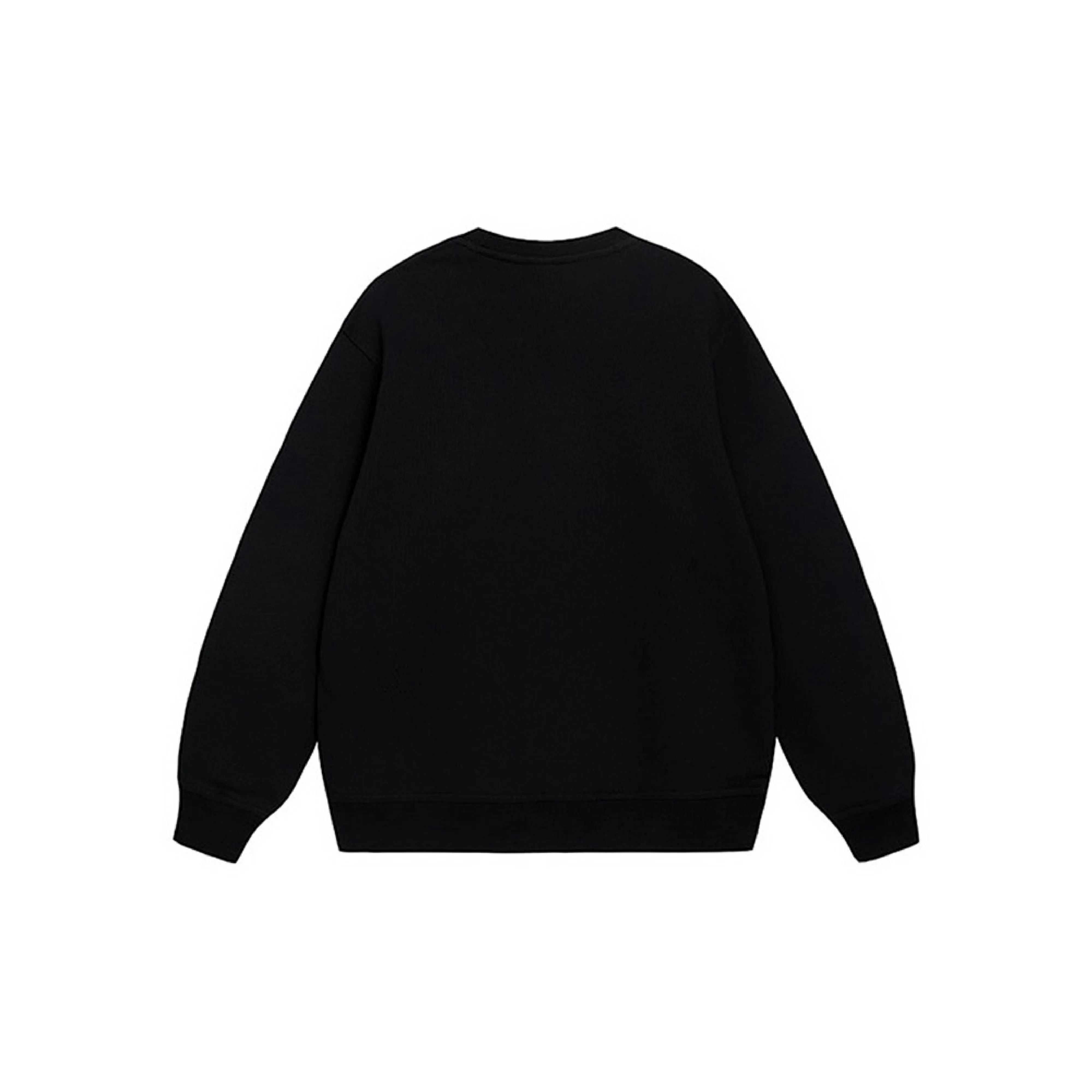 Custom Embroidery Nike Sweatshirt Black Gold Bamboo Design