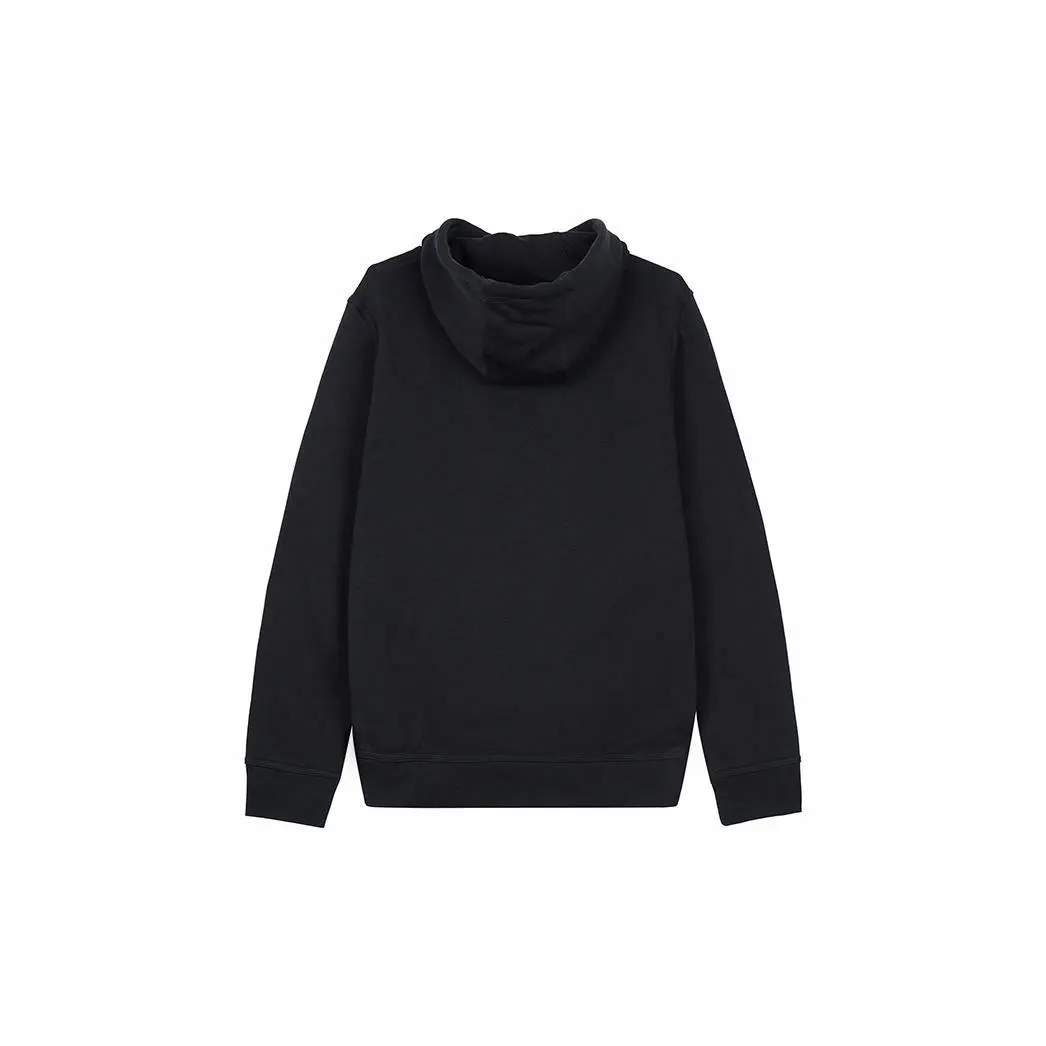 Custom Embroidery Nike Sweatshirt Black With Cat And Leaf Pattern