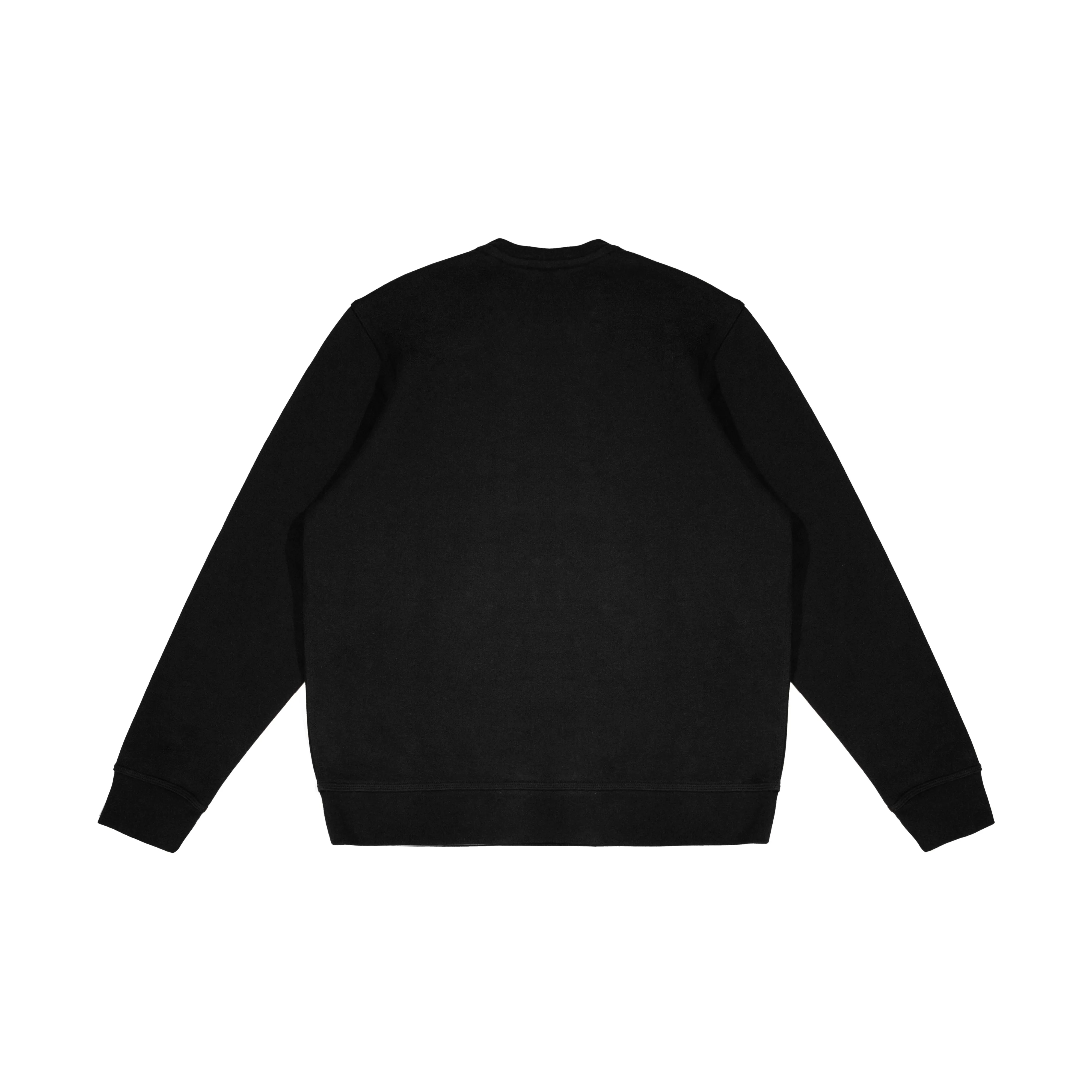 Custom Embroidery Nike Sweatshirt Black With Cute Ghost Design