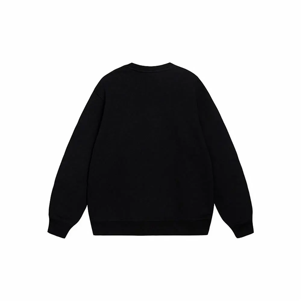 Custom Nike Sweatshirt Black Red With PAnda Pattern