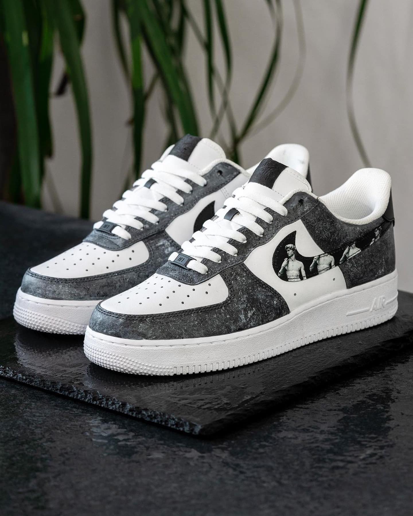 David Gray Custom Air Force 1-shecustomize