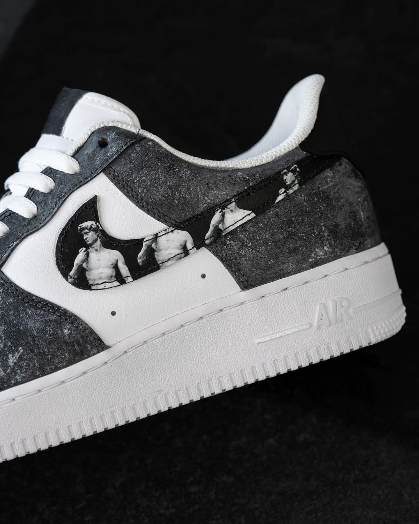 David Gray Custom Air Force 1-shecustomize