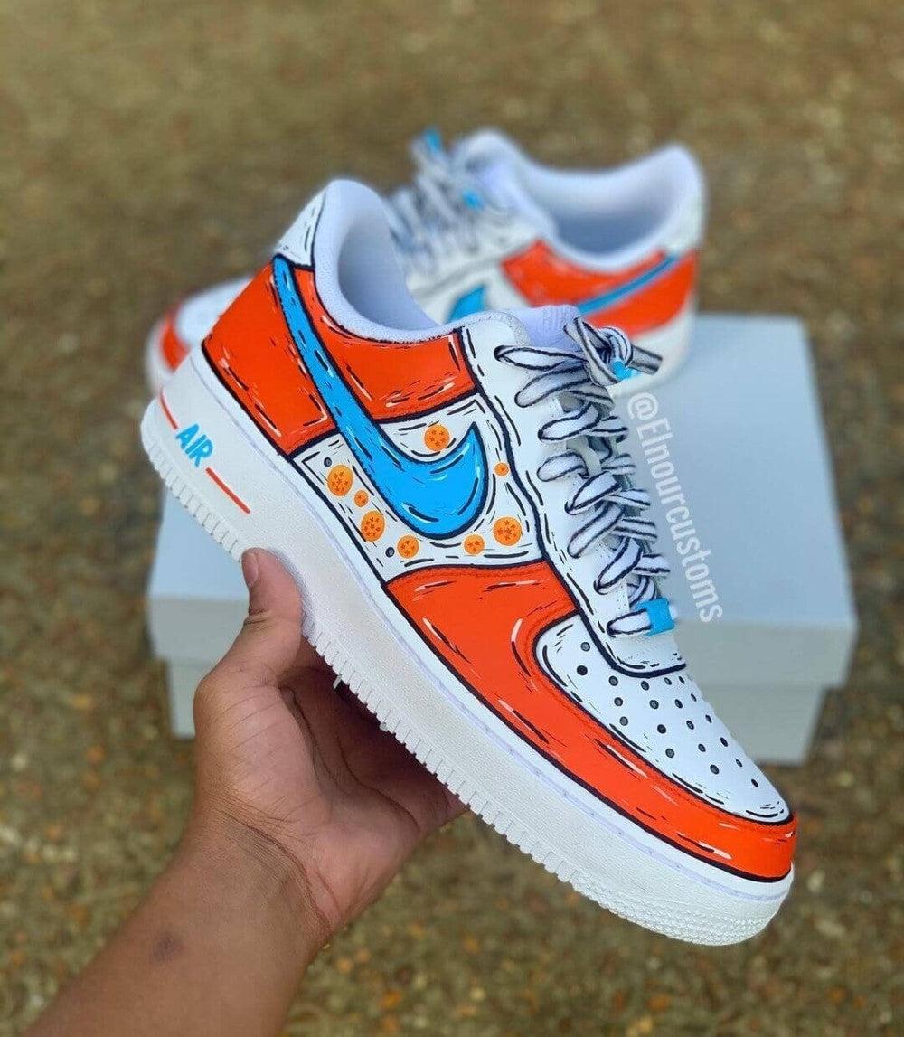 Dragon Ball Amine Custom Air Force 1-shecustomize