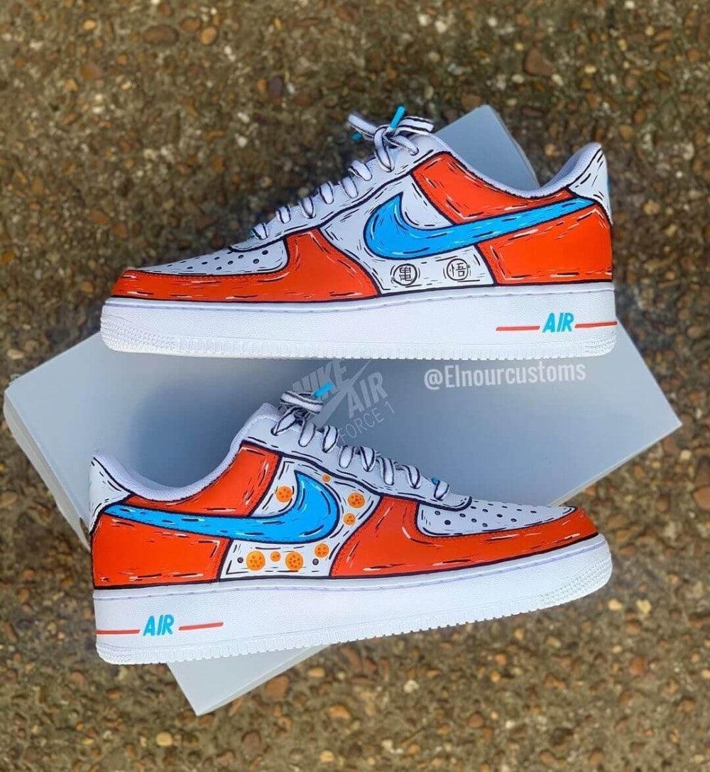 Dragon Ball Amine Custom Air Force 1-shecustomize
