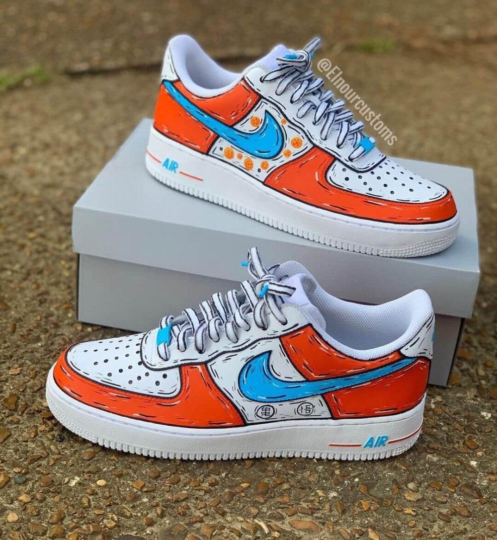 Dragon Ball Amine Custom Air Force 1-shecustomize