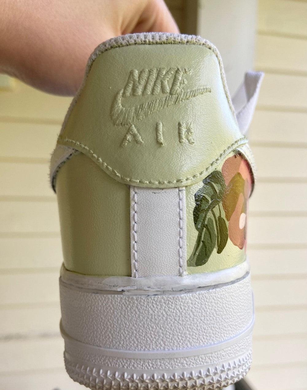 Flowers Custom Air Force 1-shecustomize