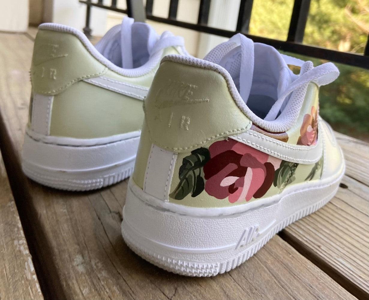 Flowers Custom Air Force 1-shecustomize