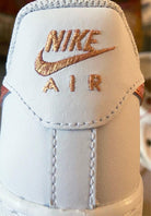 Gold Swoosh Custom Air Force 1-shecustomize