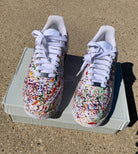 Graffiti Splash Black Custom Air Force 1-shecustomize