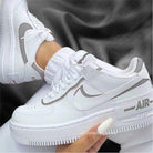Gray Custom Air Force 1 Shadow-shecustomize