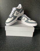 Gray Custom Air Force 1-shecustomize