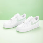 Green Air Force 1s Custom Shoes Sneakers-shecustomize