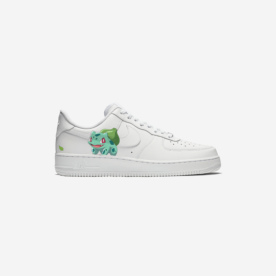 Green Bulbasaur Custom Air Force 1-shecustomize