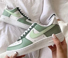 Green Custom Air Force 1-shecustomize