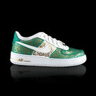 Green Gold Doodle Custom Air Force 1-shecustomize