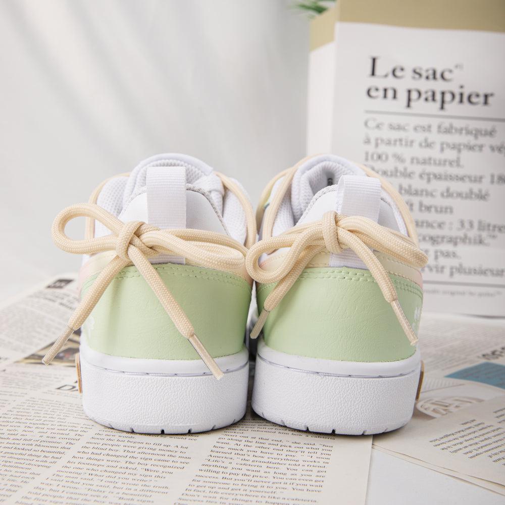 Green Pink Nike Count Custom Shoes Sneakers-shecustomize