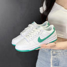 Green White Custom Nike Dunk-shecustomize