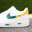 Green Yellow Coconut Tree Air Force 1s Custom Shoes Sneakers-shecustomize