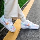 Ice Cream Colorful Drip Air Force 1s Custom Shoes Sneakers-shecustomize