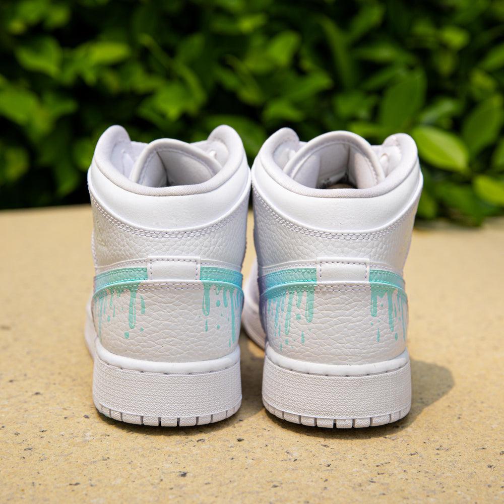 Ice Cream Colorful Drip Air Force 1s Custom Shoes Sneakers-shecustomize