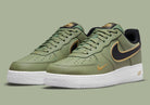 Custom Air Force 1 Green Black Yellow