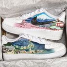 Japan Countryside Mount Fuji Custom Air Force 1-shecustomize