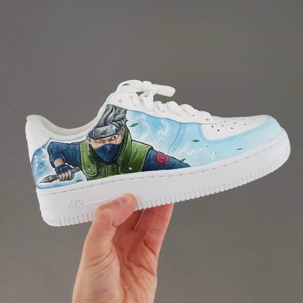 Naruto Kakashi Amine Custom Air Force 1-shecustomize