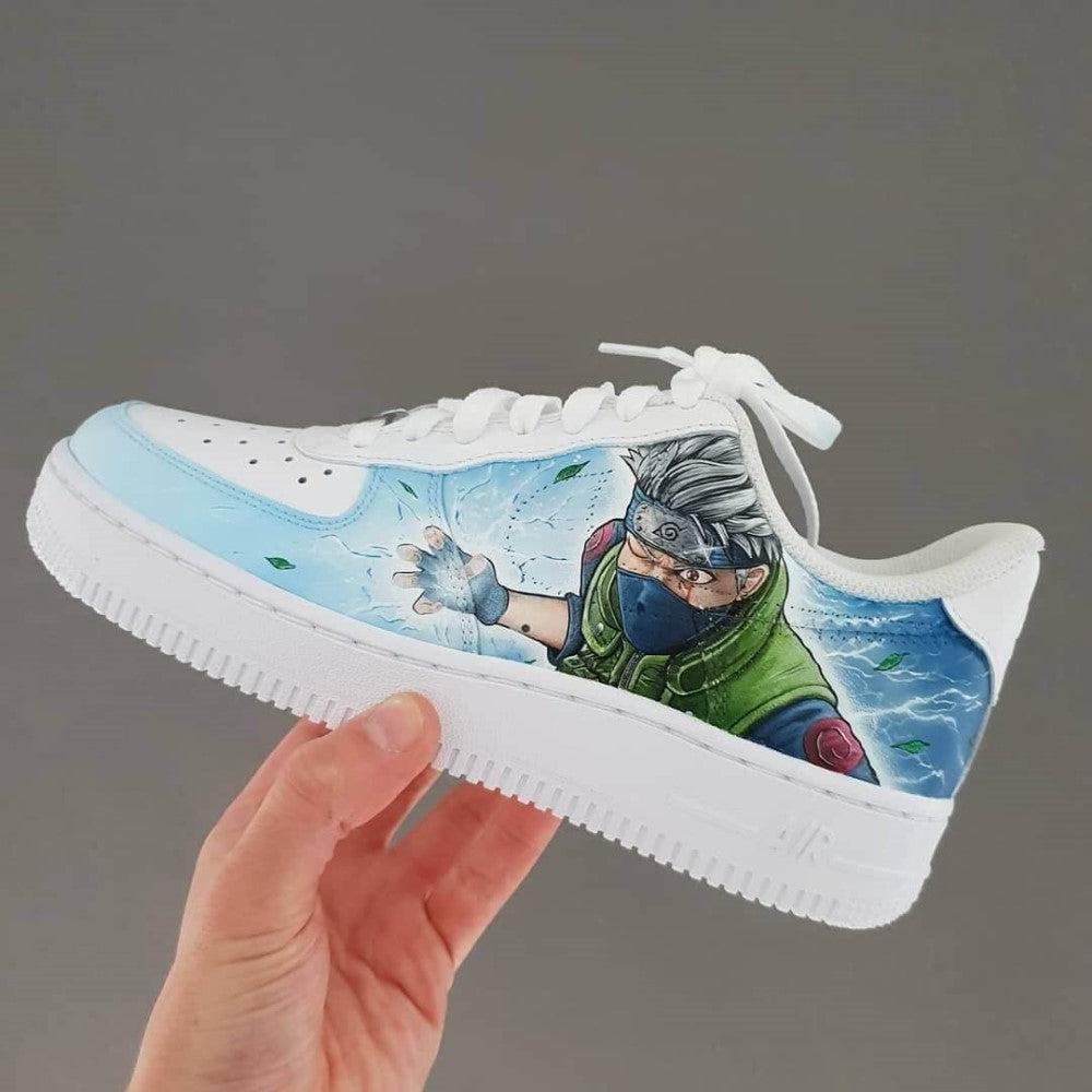 Naruto Kakashi Amine Custom Air Force 1-shecustomize