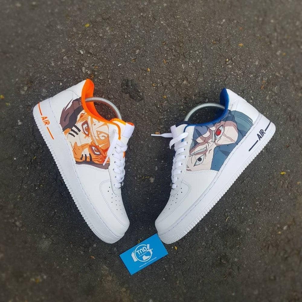 Naruto and Kakashi Amine Custom Air Force 1-shecustomize