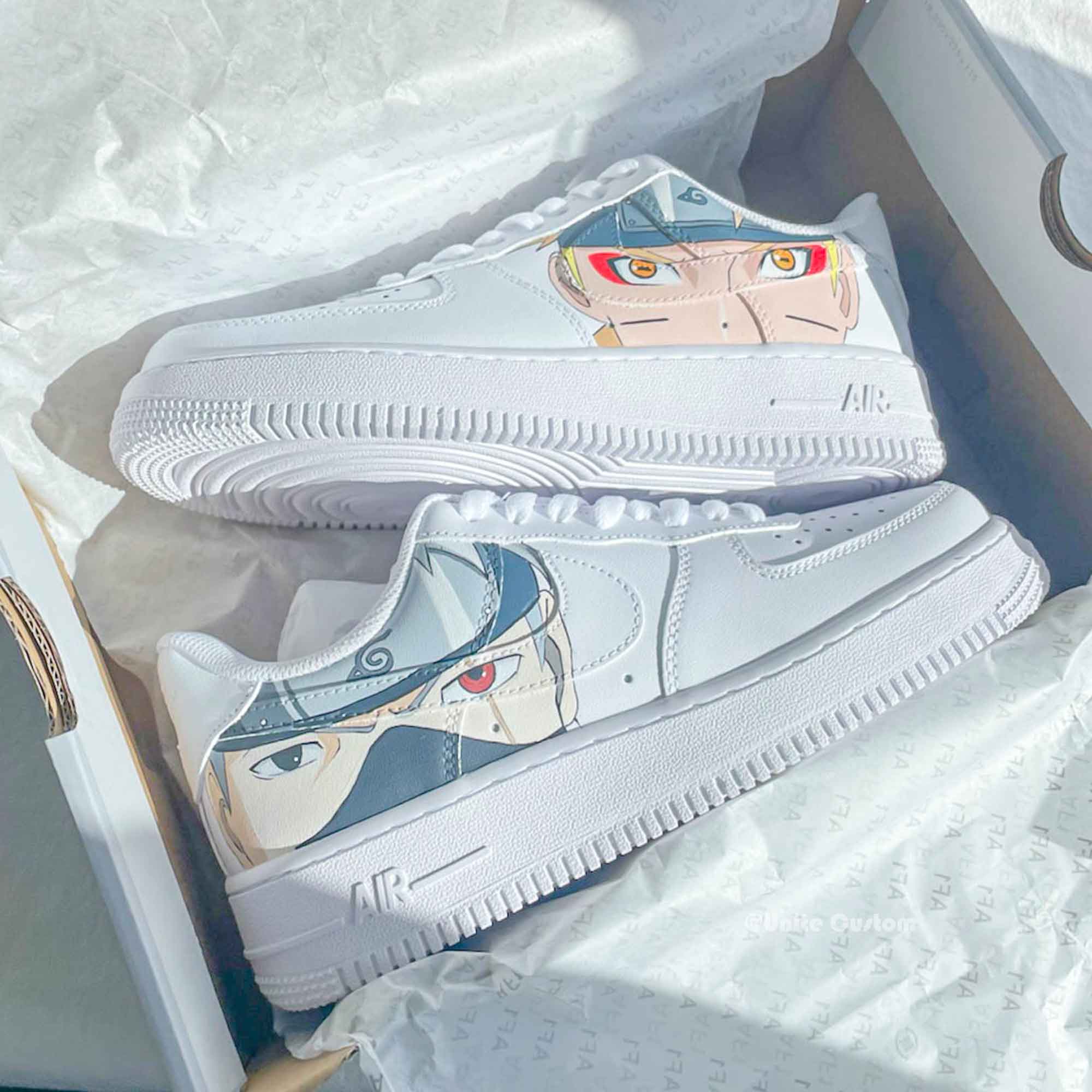 Naruto Kakashi Custom Air Force 1-shecustomize