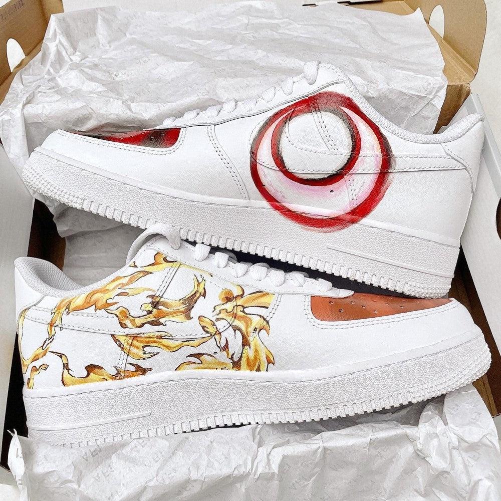 Kimetsu No Yaiba - Yoriichi And Kokushibo Custom Air Force 1-shecustomize