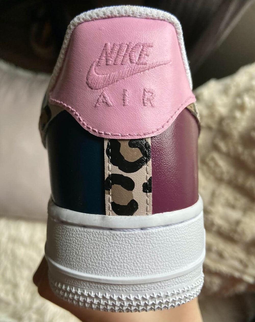 Leopard Print Custom Air Force 1-shecustomize