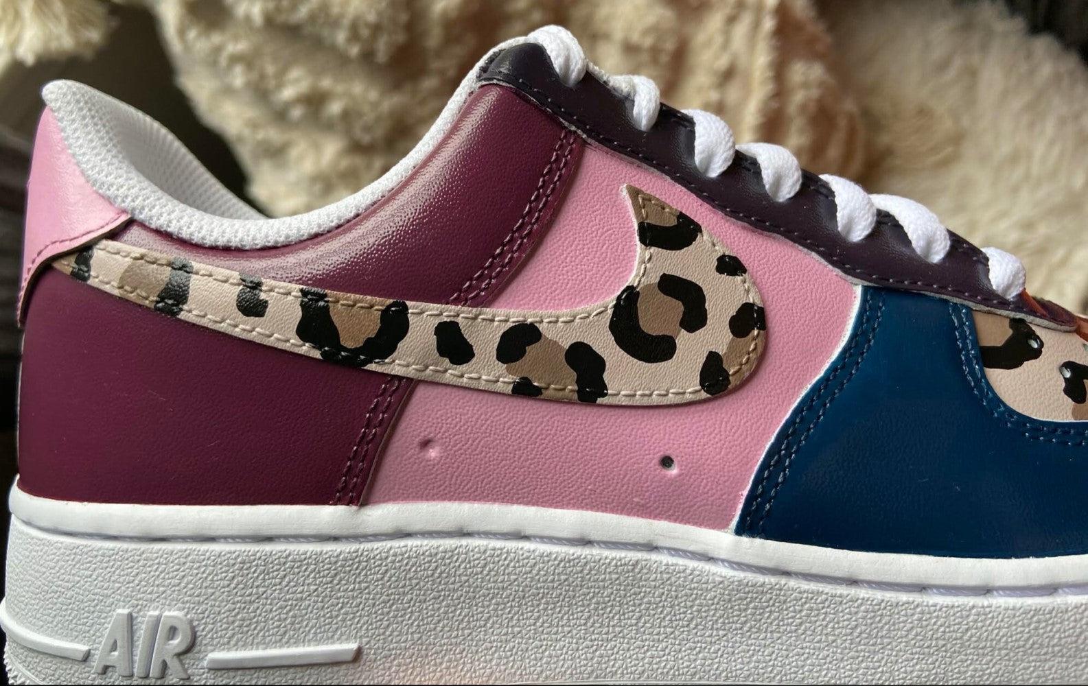 Leopard Print Custom Air Force 1-shecustomize