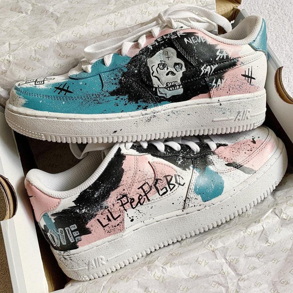 Lil Peep Grunge Custom Air Force 1-shecustomize