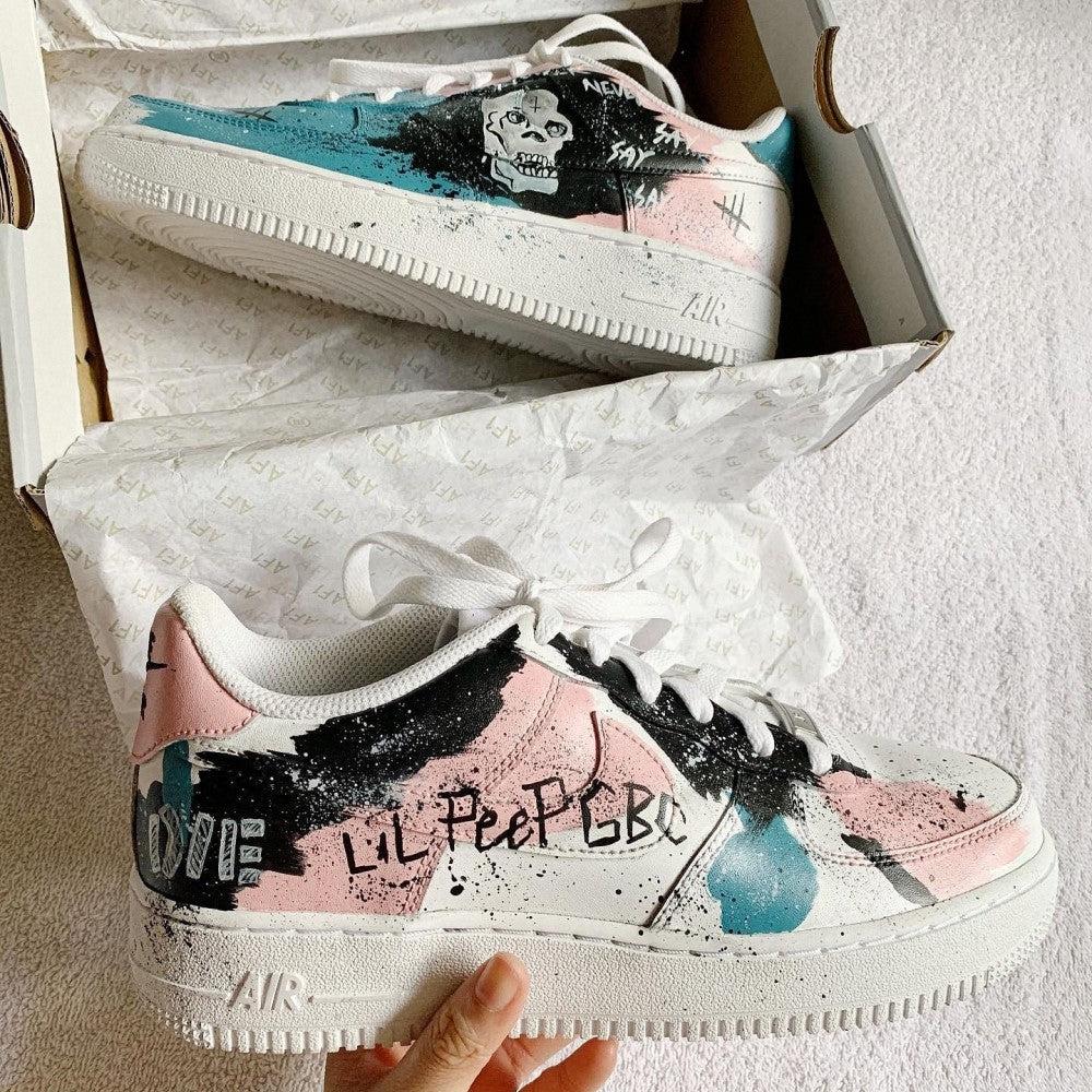 Lil Peep Grunge Custom Air Force 1-shecustomize