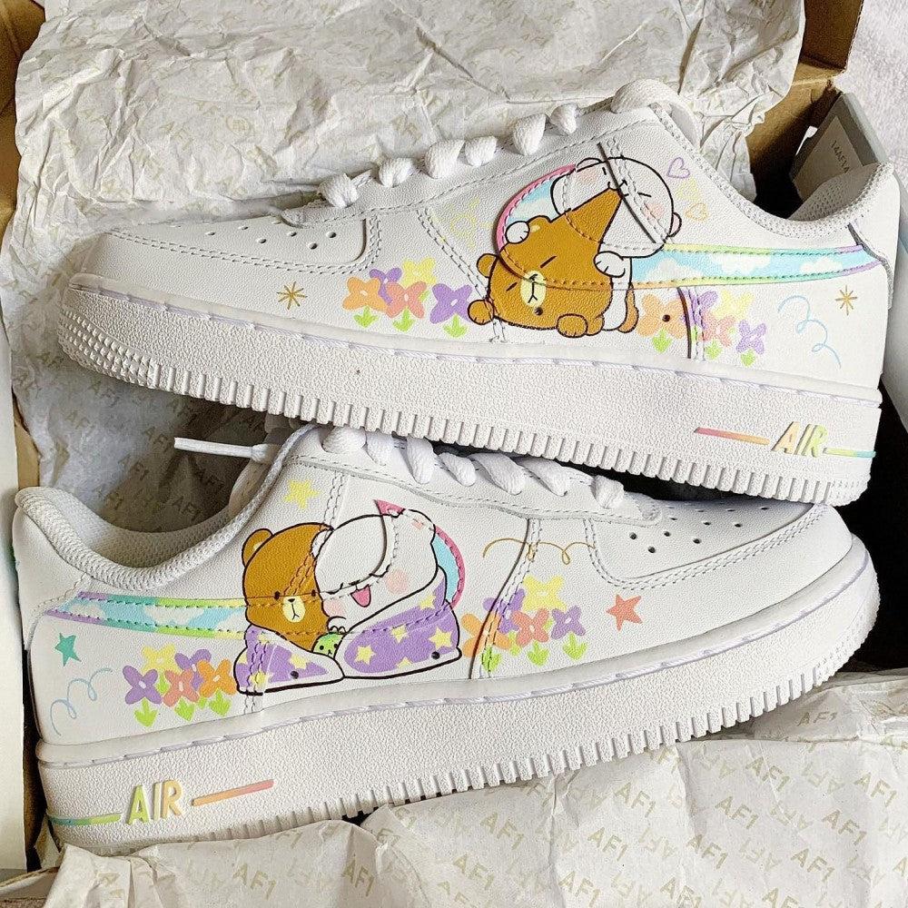 Lovely Bear Rabbit Custom Air Force 1-shecustomize
