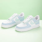 Morandi Blue Air Force 1s Custom Shoes Sneakers-shecustomize
